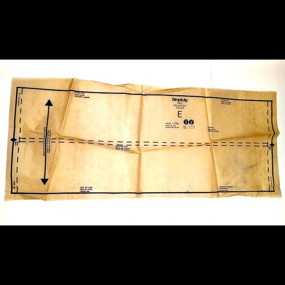 Vtg Simplicity 9051 Boy Girl Child Clown Costumes Halloween Sz 6-8 Cut Complete - Picture 11 of 15